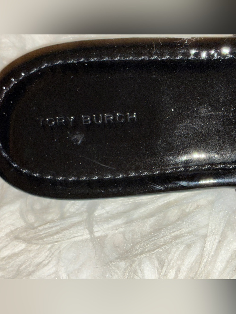 Tory Burch Miller Patent Sandal Sz 12 - Picture 3 of 8